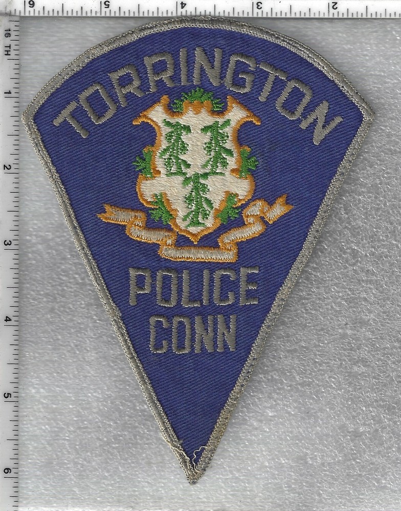 Torrington Police  (Connecticut)  Uniform Take-Off  Shoulder Patch