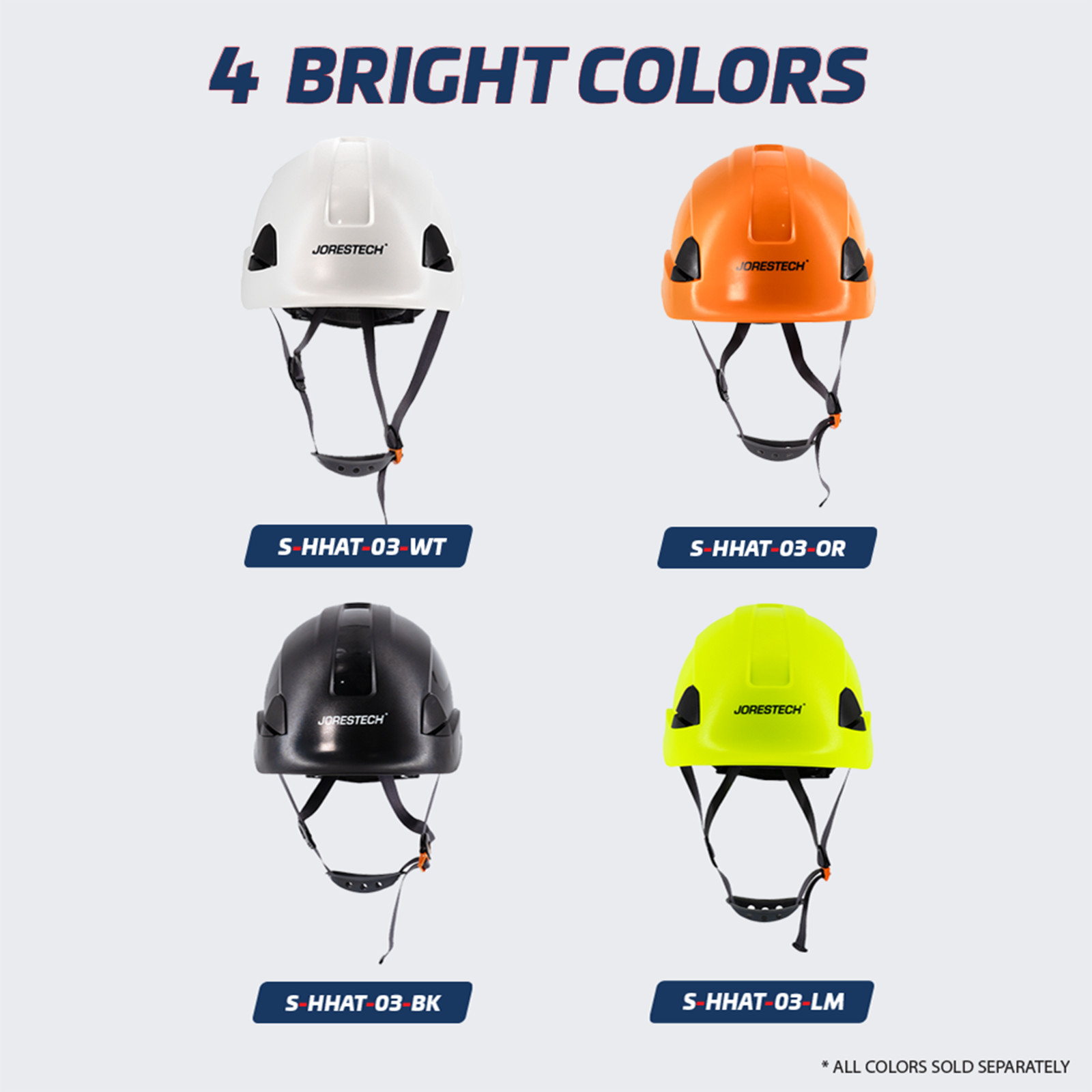 Tree Rock Climbing Safety Helmet, Construction Aerial Work Hard Hat JORESTECH