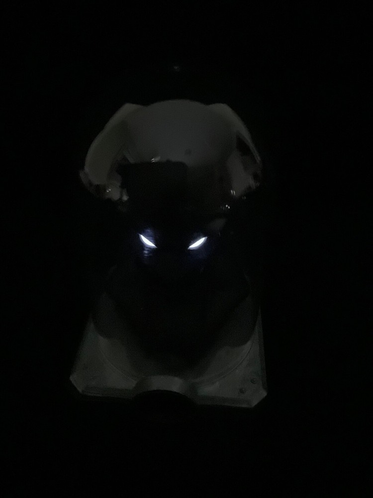 MINI LIGHT EYES BATMAN COWL IN DOME