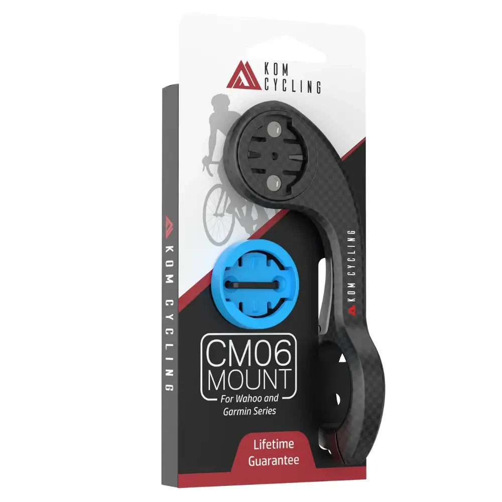 KOM Cycling CM06 Computer Mount. Carbon