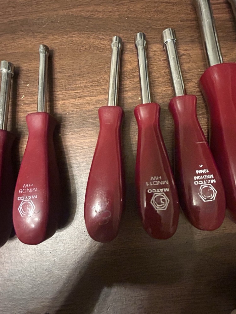 Matco 14pc Nut Grip Screwdriver Set Hard Handle
