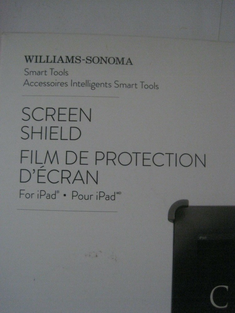 Williams Sonoma Screenshield For iPad Protect While Working In Kitchen NIB