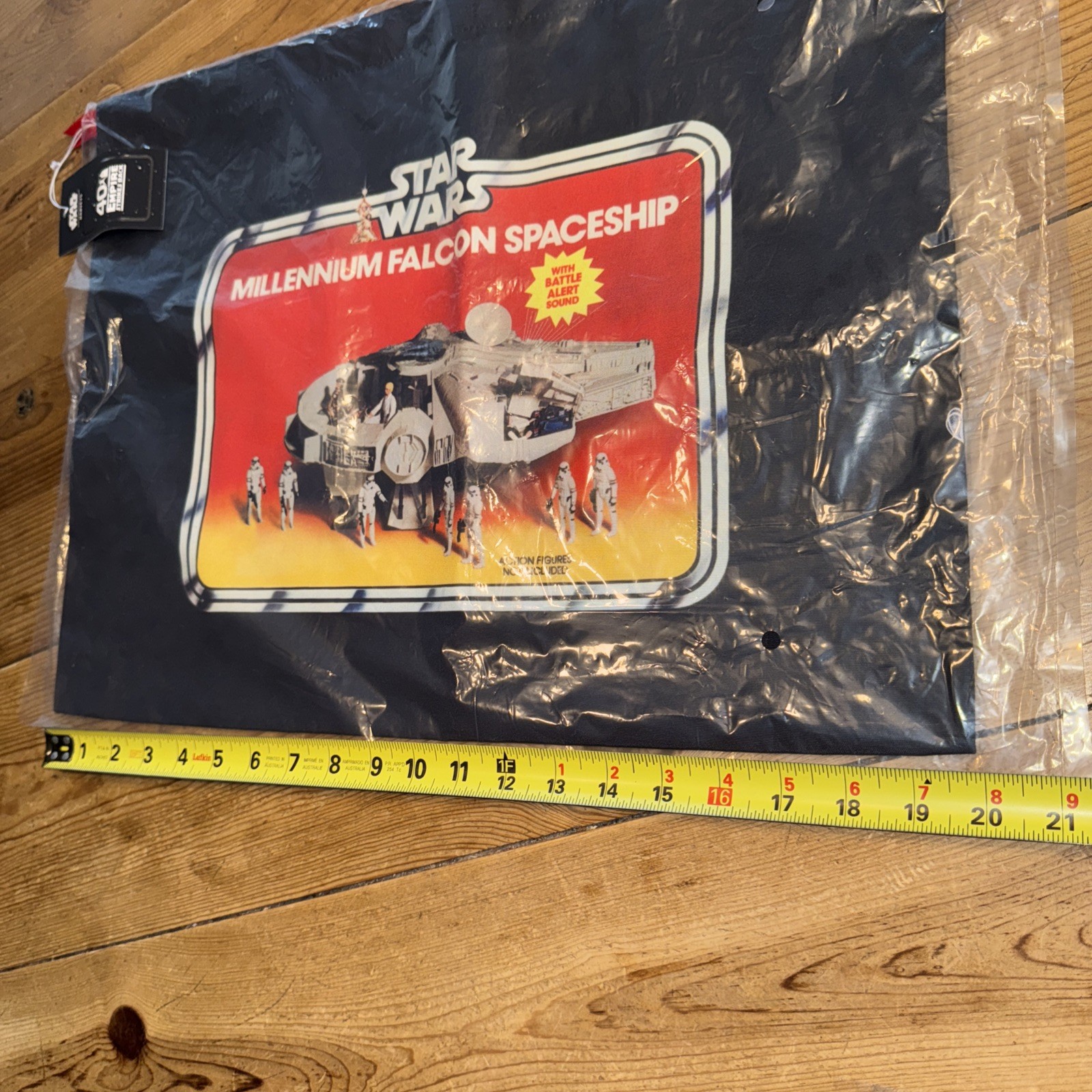 NEW Sealed Harveys Star Wars Vintage Action Figures Dust Bag Millennium Falcon