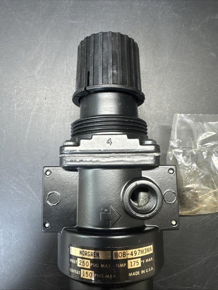 NORGREN # B08-497M3MA Compressed Air FILTER - REGULATOR