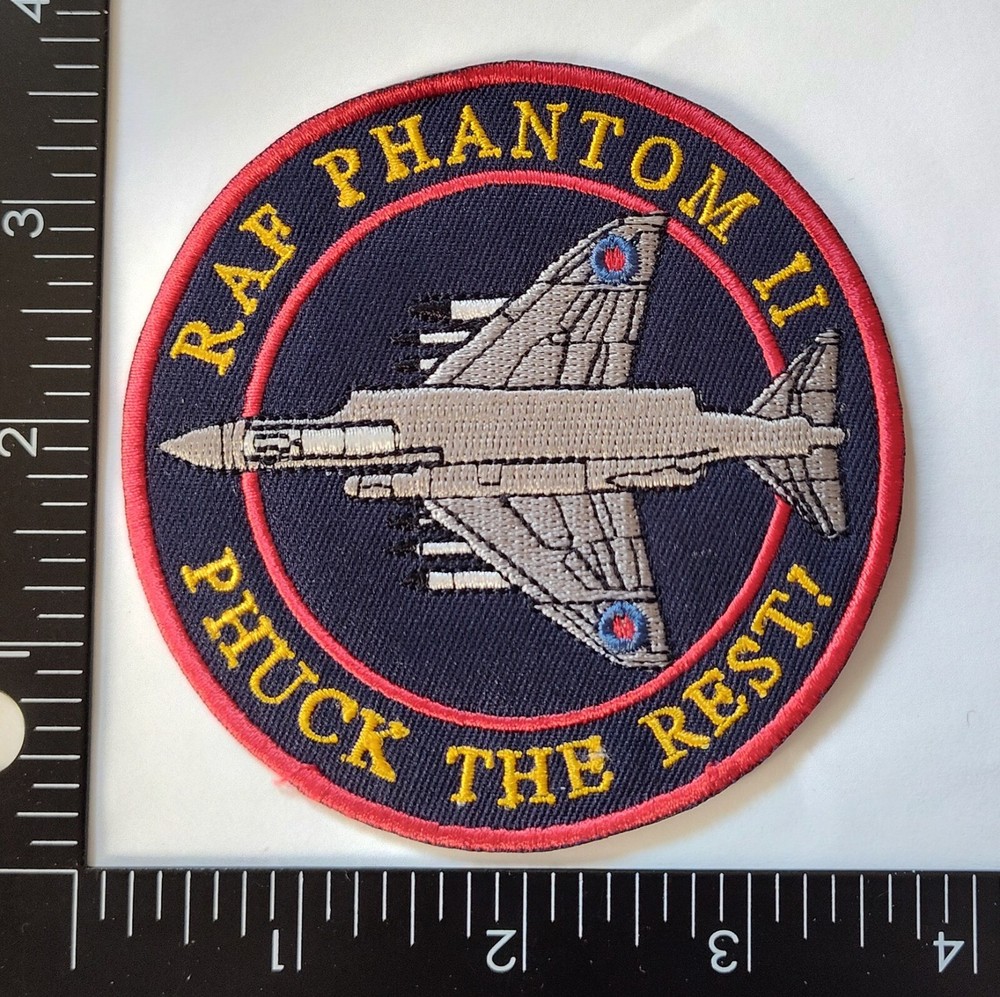 F-4 Phantom Spain Hook Loop Patch Toreejon AFB Titans Farewell High Quality New