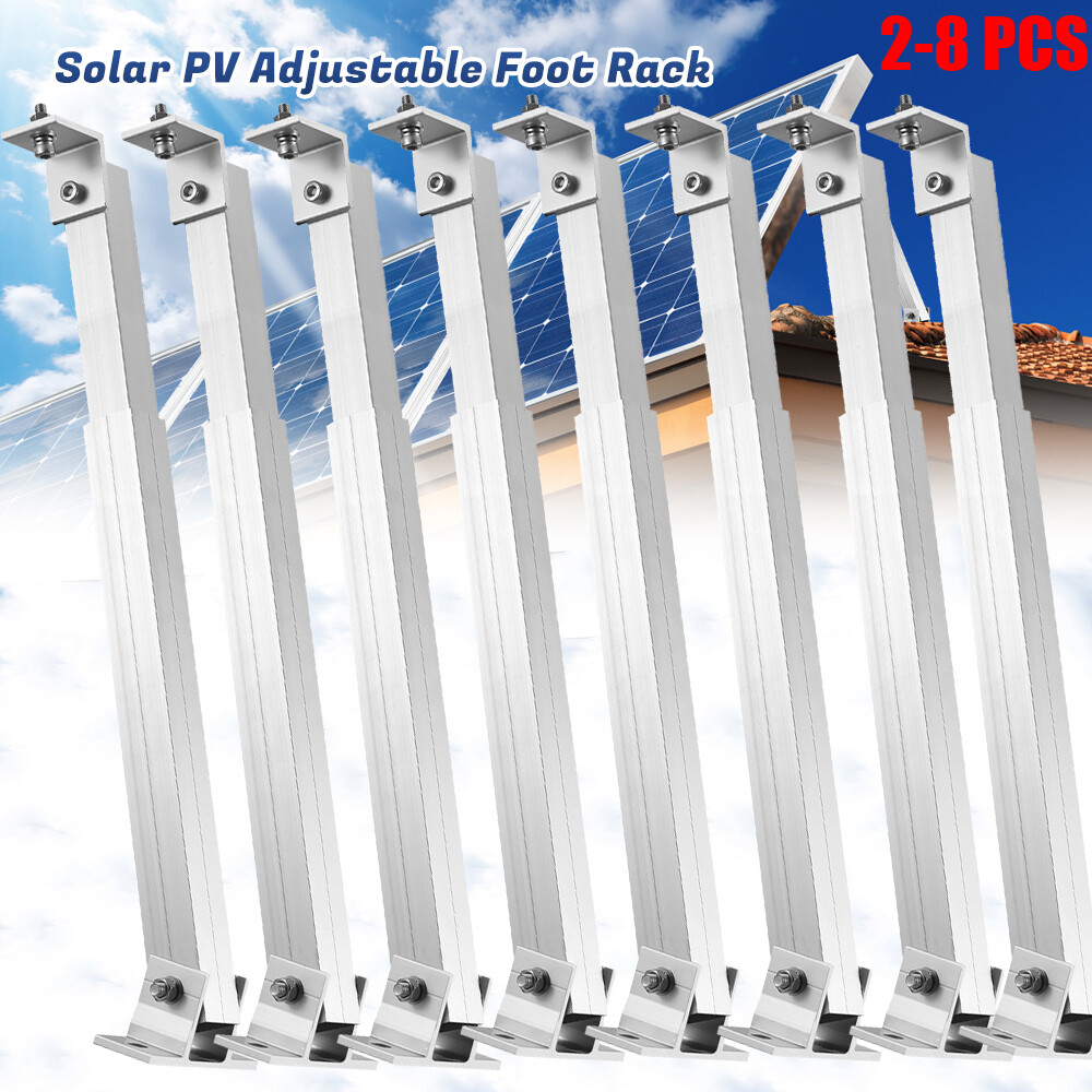 Adjustable Solar Panel RV Tilt Mount Brackets Set Mounting Bracket Stand Systems