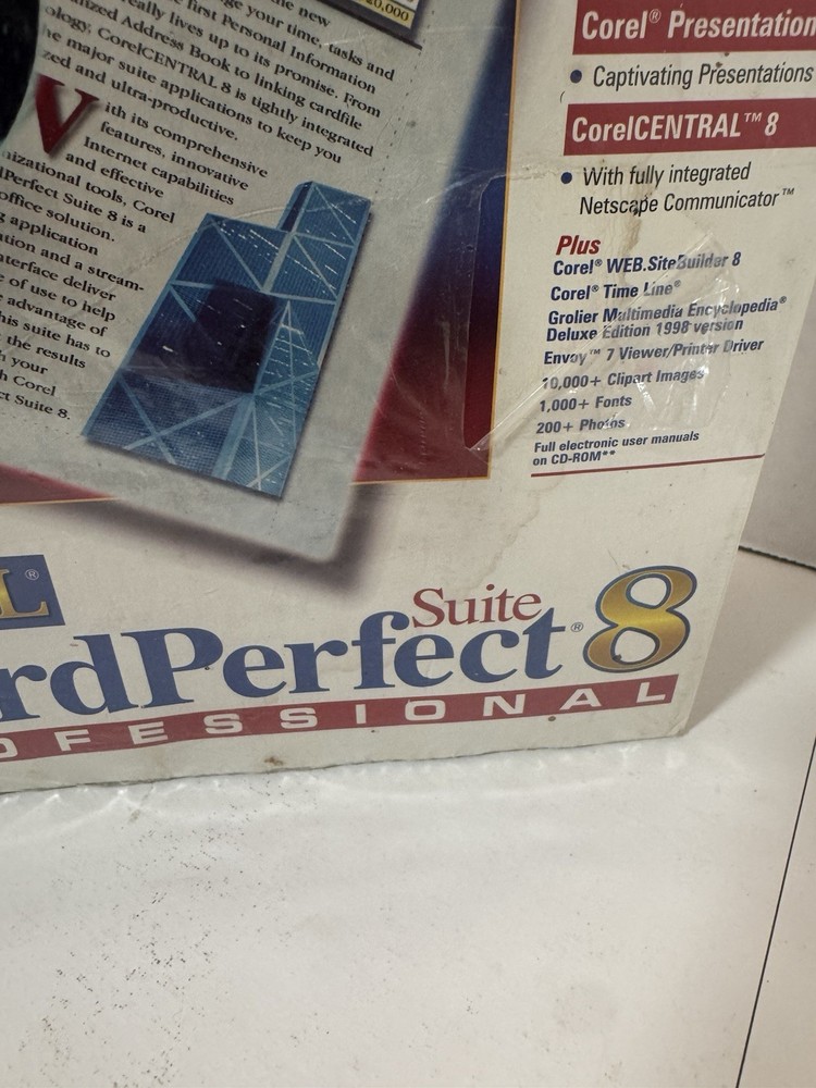 Corel WordPerfect Suite Professional 8.0