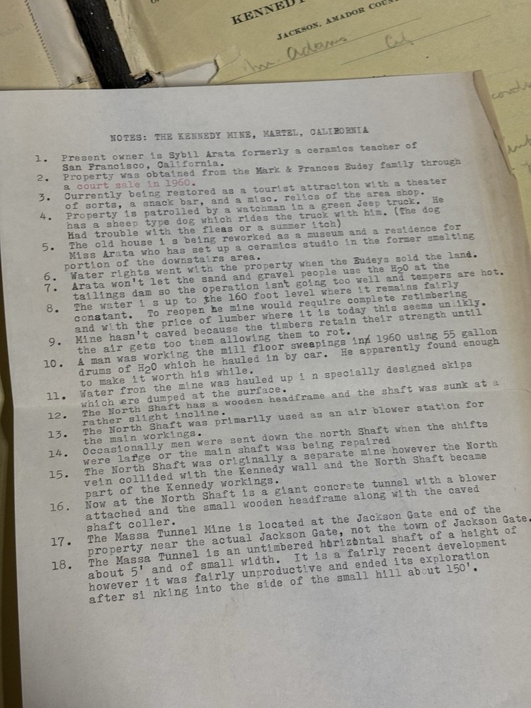 1920s 1940s Mining Papers Powder Box