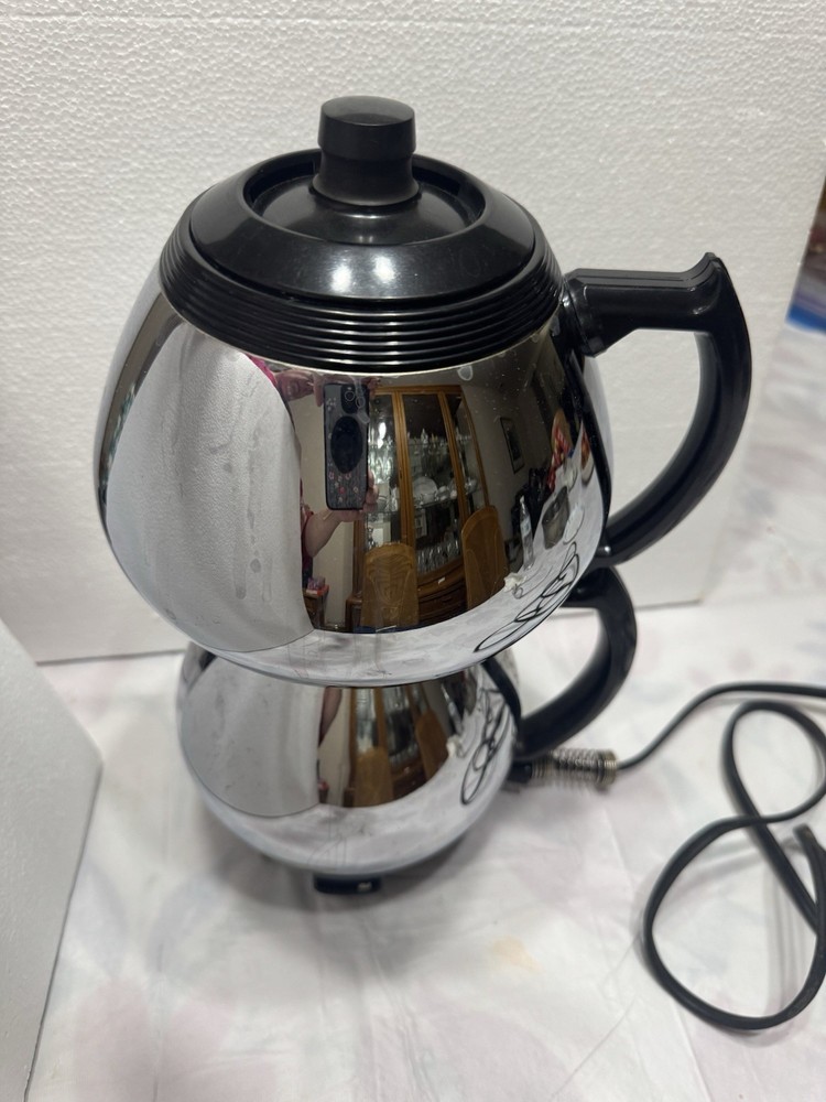 Sunbeam Coffeemaster C30 Chrome Electric Automatic Siphon Coffee Maker(L6)