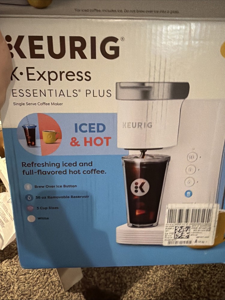 keurig k- express essentials plus single serve coffee maker