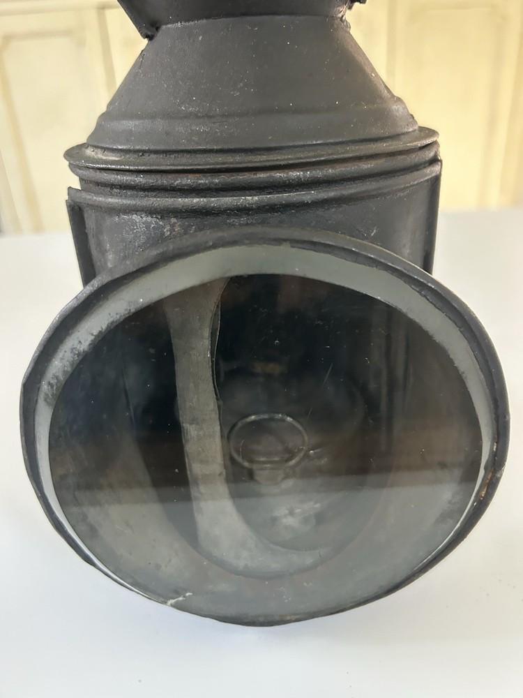 Antique Railway Lantern with burner and wick