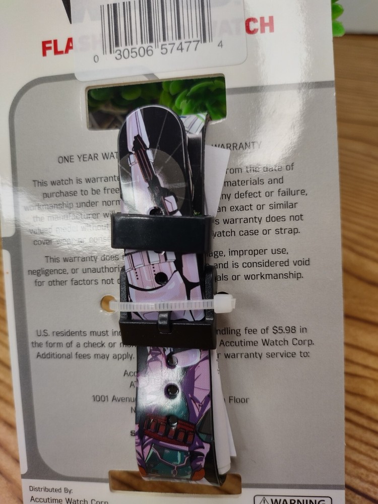 Star Wars Flashing LCD Watch