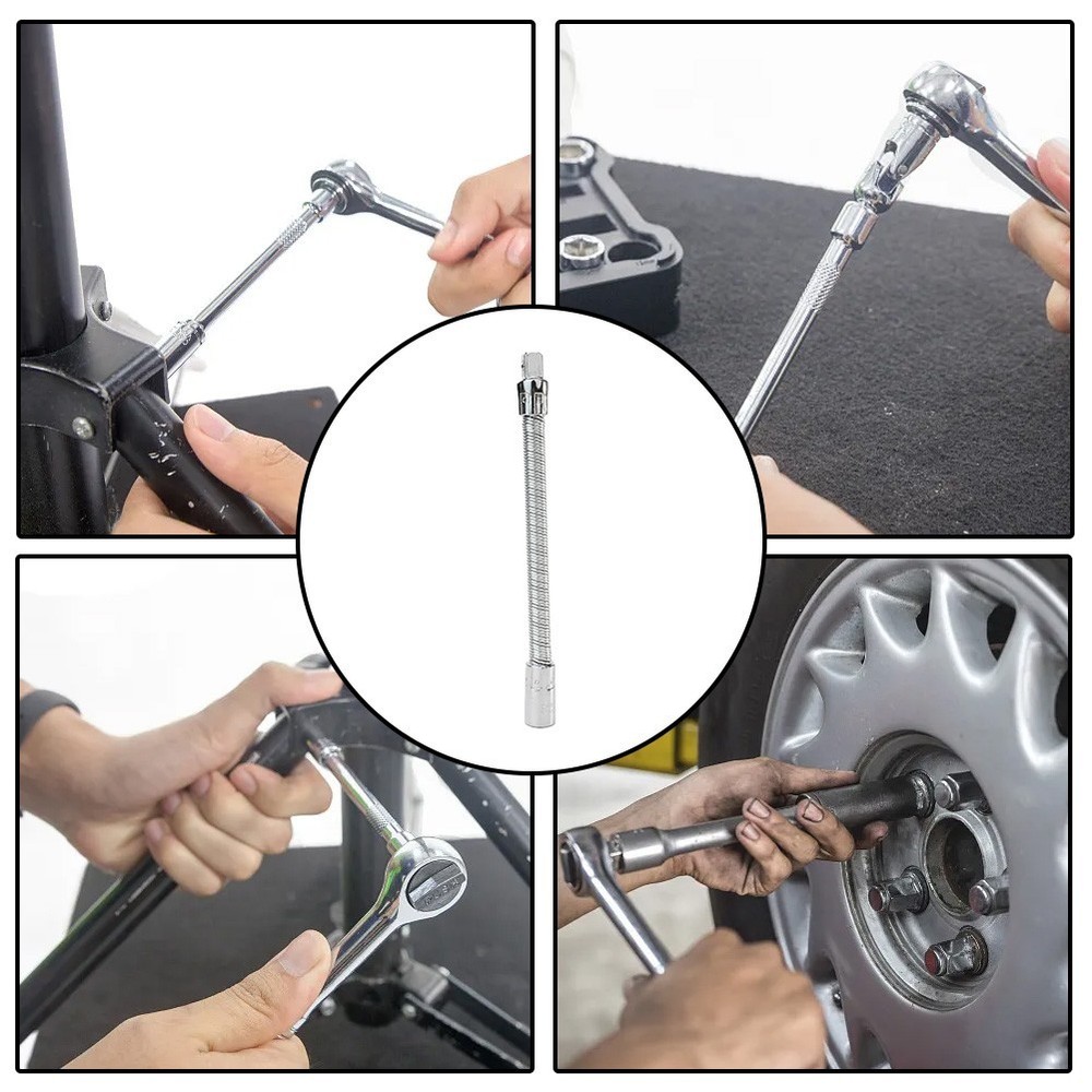 Socket Extension Flexible Combination Wrench Flexible Extension Rod Set