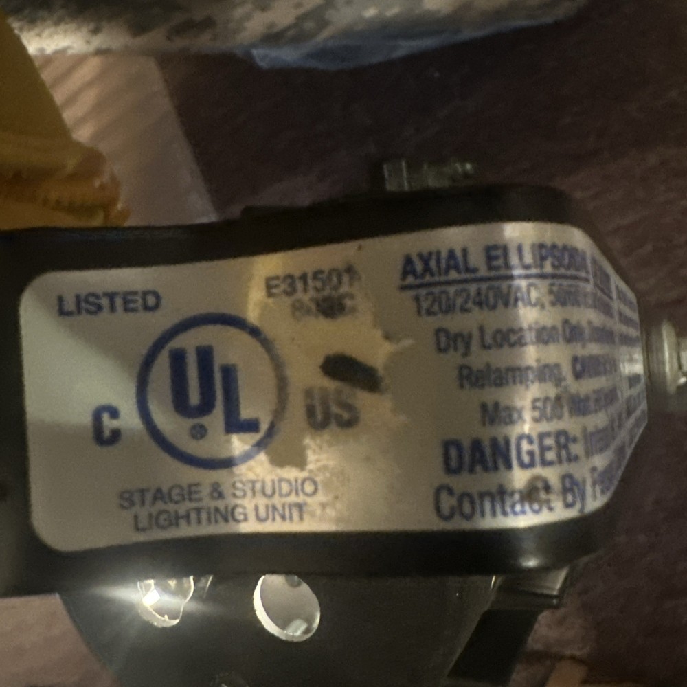 altman stage light Cat# 3.5Q Series