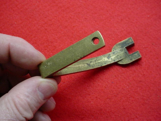 Italian Brass Muzzleloader Revolver - Brass Backstrap - Nice !! (B)