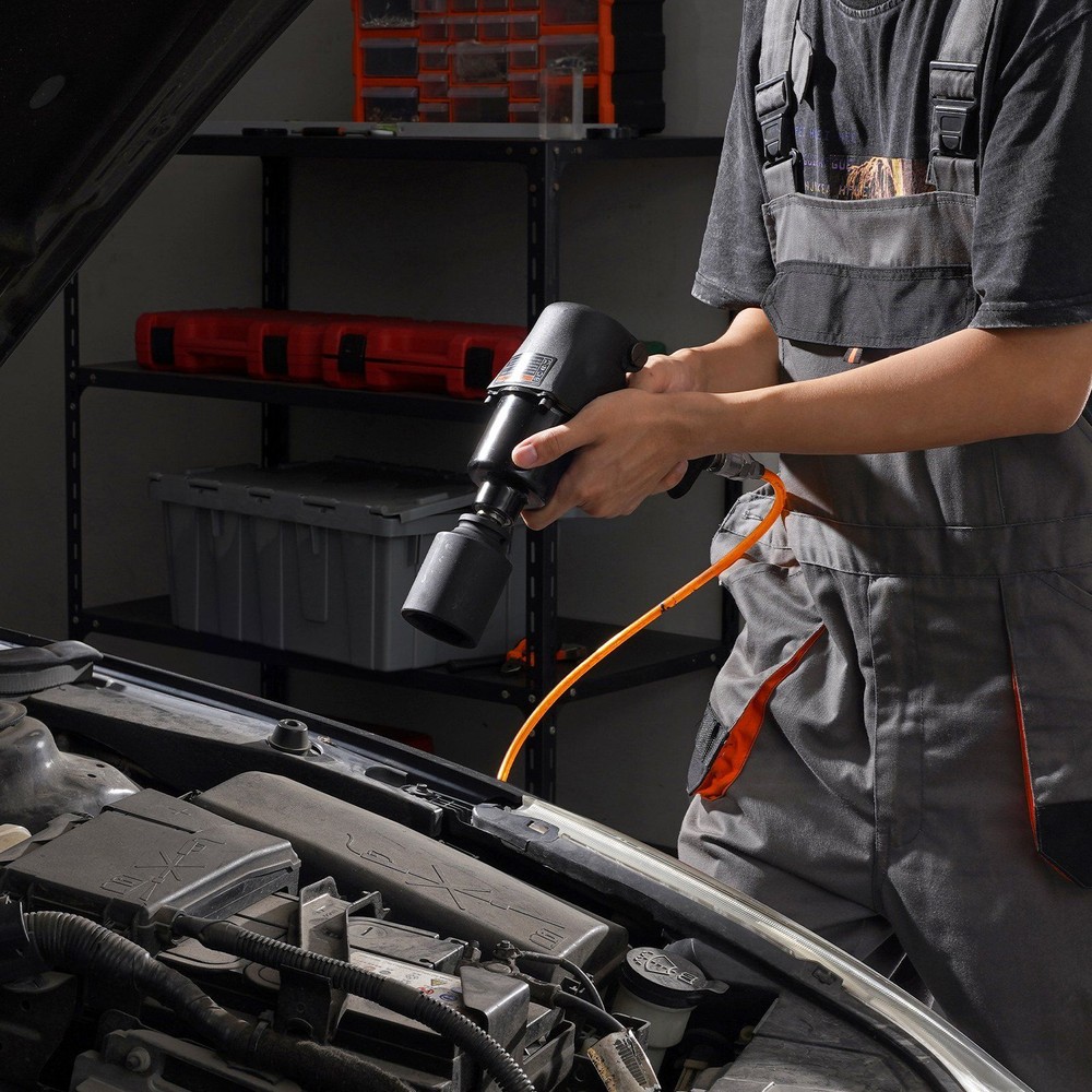 Axle Nut Impact Socket Set 1" Drive 6-Point 9PCS SAE Spindle Nut Socket