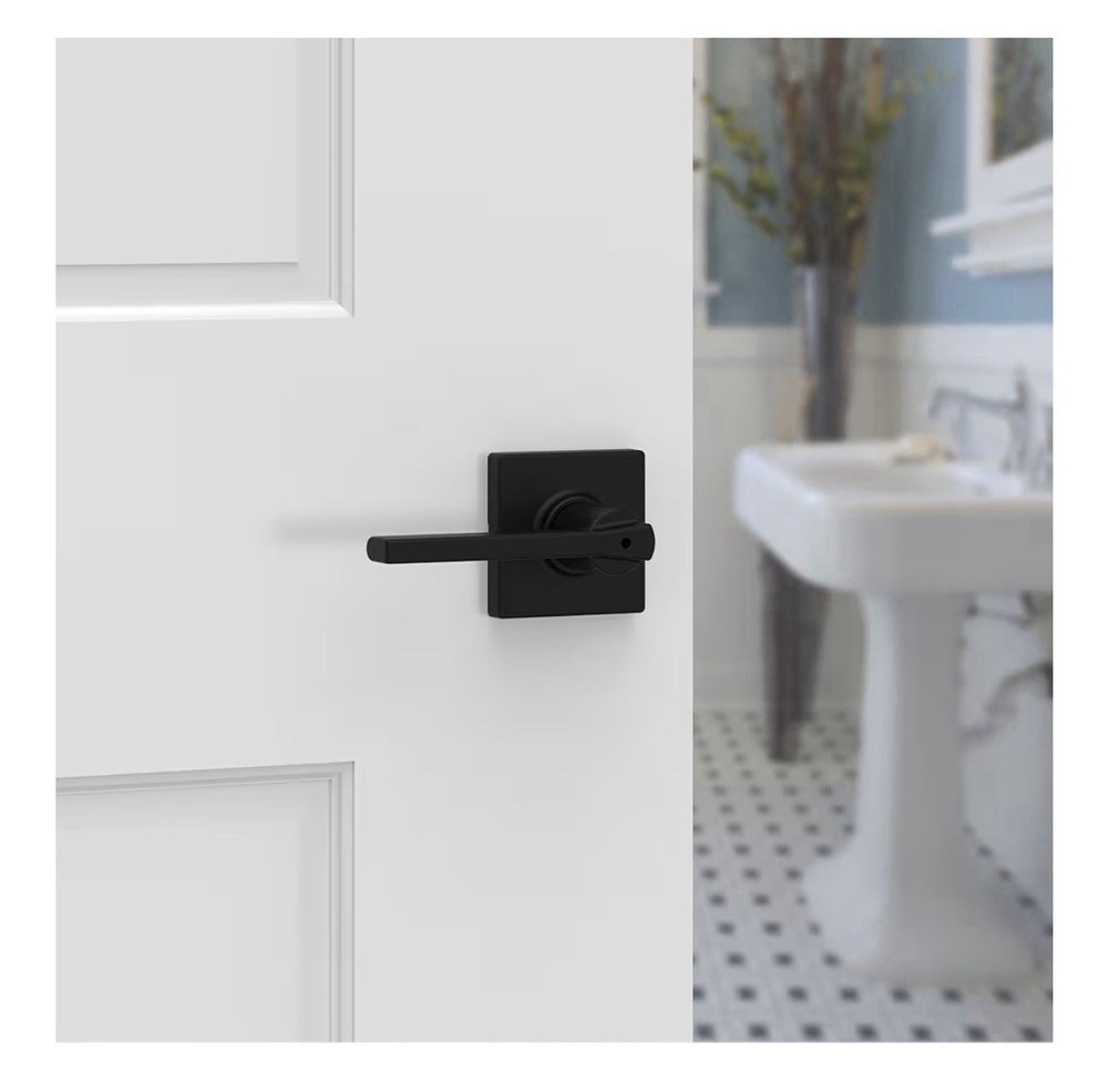 Ravinte Interior Privacy Door Handle Lock 2 Pack, Door Lever