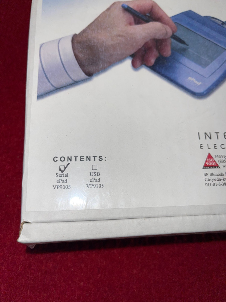 Interlink ePad VP9005 Electronic Signature Pad Serial