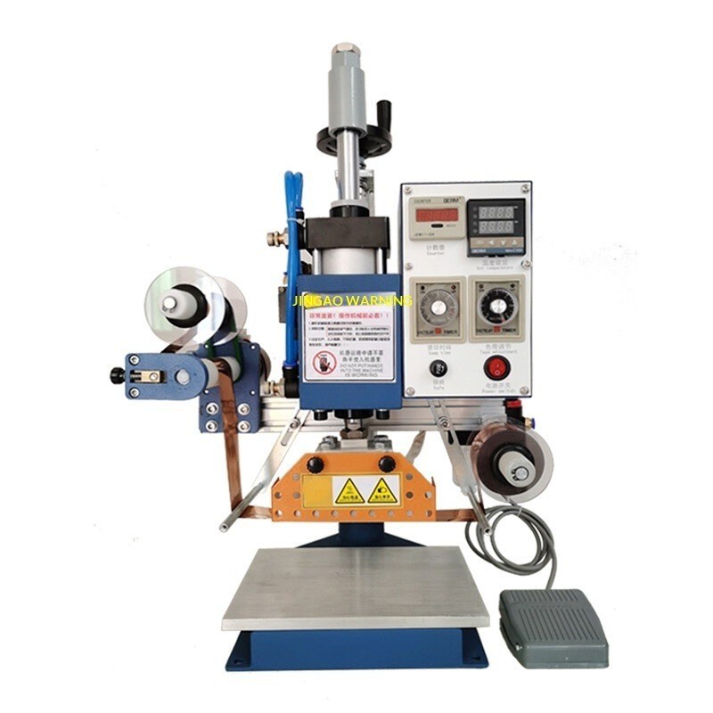 Pneumatic Hot Stamping Machine Automatic Paper Feed Hot Press Creasing Machine