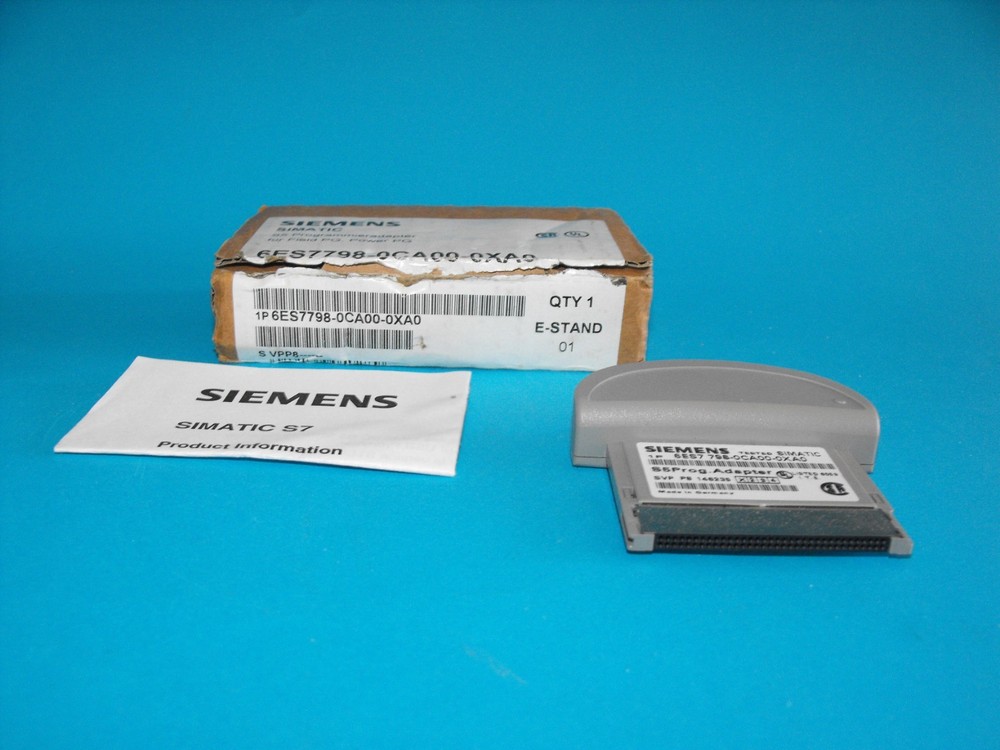 Siemens 6ES7798-0CA00-0XA0.Simatic S5 Programming Adapter.NEW