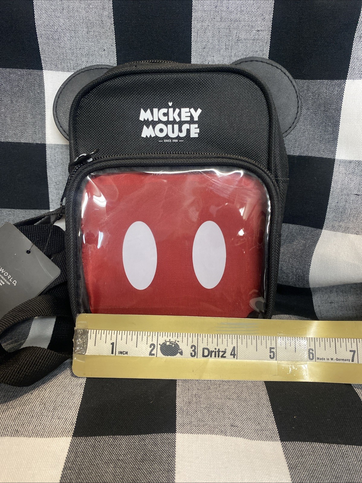 Disney’s Mickey Mouse Cross Body Bag Bioworld NWT