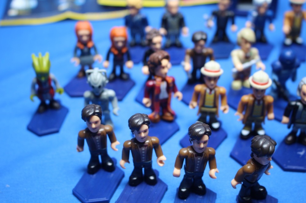 BBC Doctor Who Mini Micro Figures 38 pc LOT