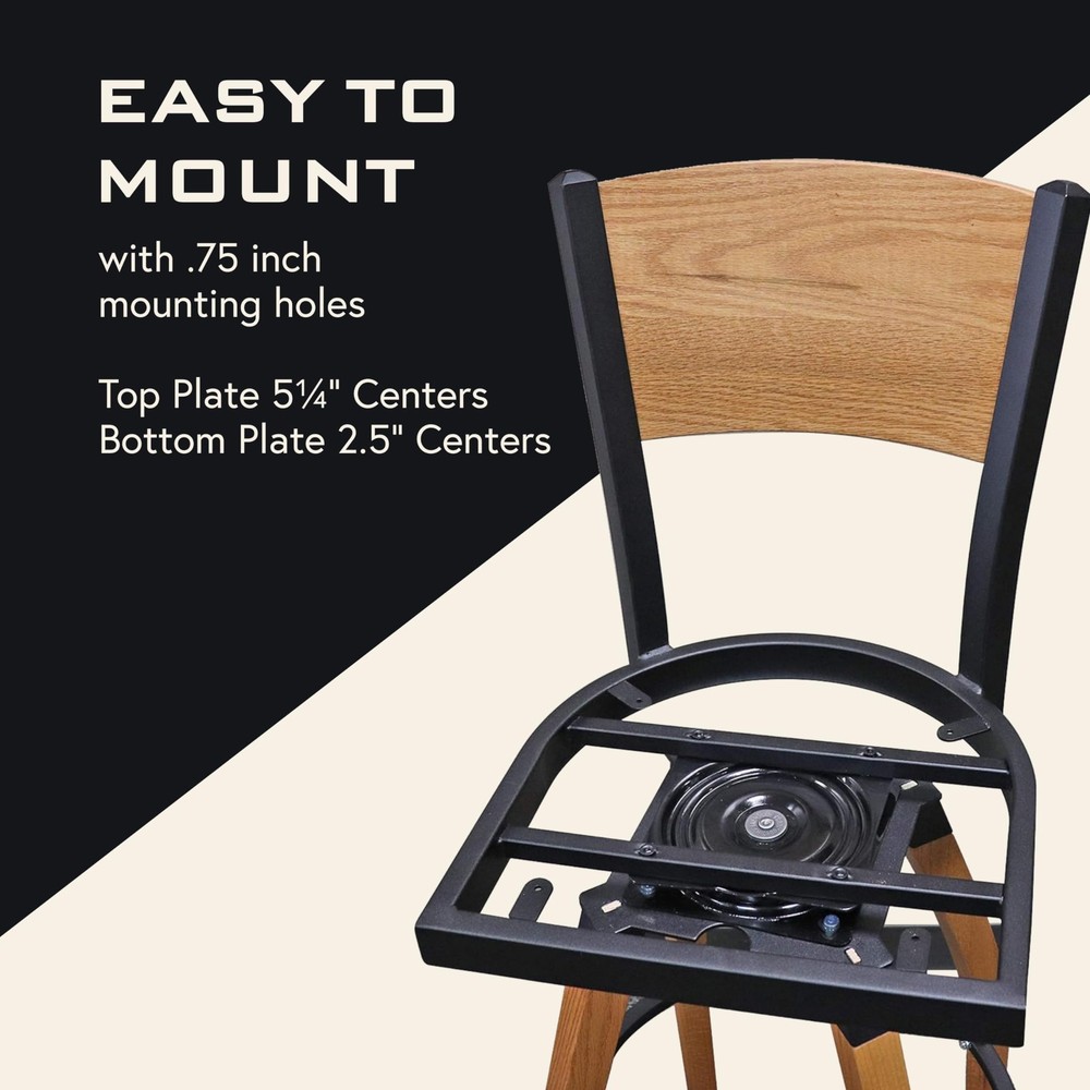 7inch Swivel Round Bottom