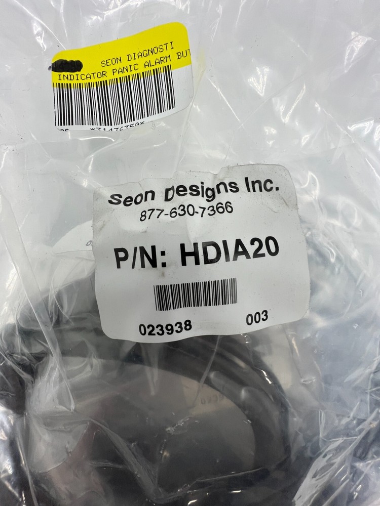 Seon Diagnostic Indicator Panic Alarm Button with 5' & 20' Cable HDIA20