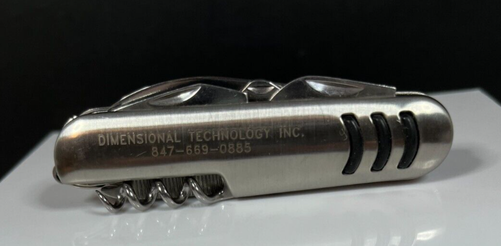 Dimensional Technology Inc. Silver Tone Mini Multi-Tool