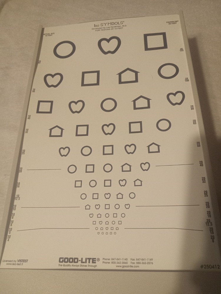 Good-Lite 6000000 Visual Eye Cabinet, model A