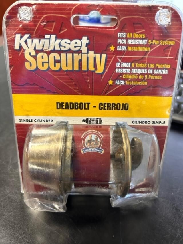 Deadbolt Cerrojo Kwikset Security