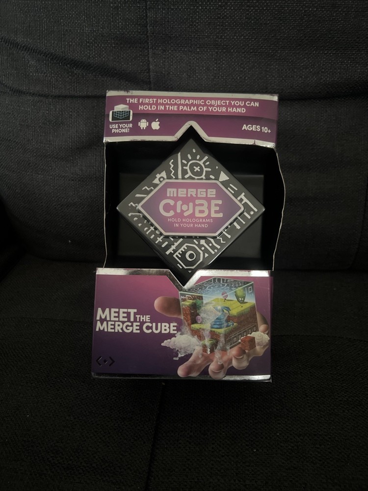 Merge Cube - Fun & Educational Augmented Reality STEM Toy For Kids, Learning-New