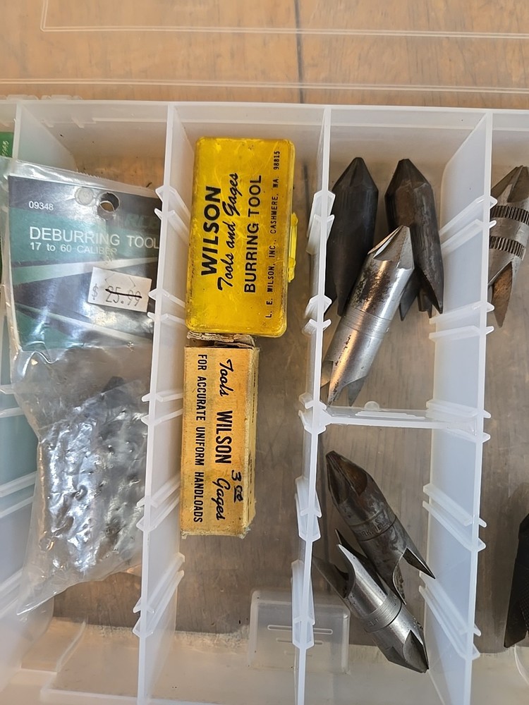 (1) Lyman, RCBS, Herter's, Wilson, Forster-Appelt Chamfer & Deburring Tool