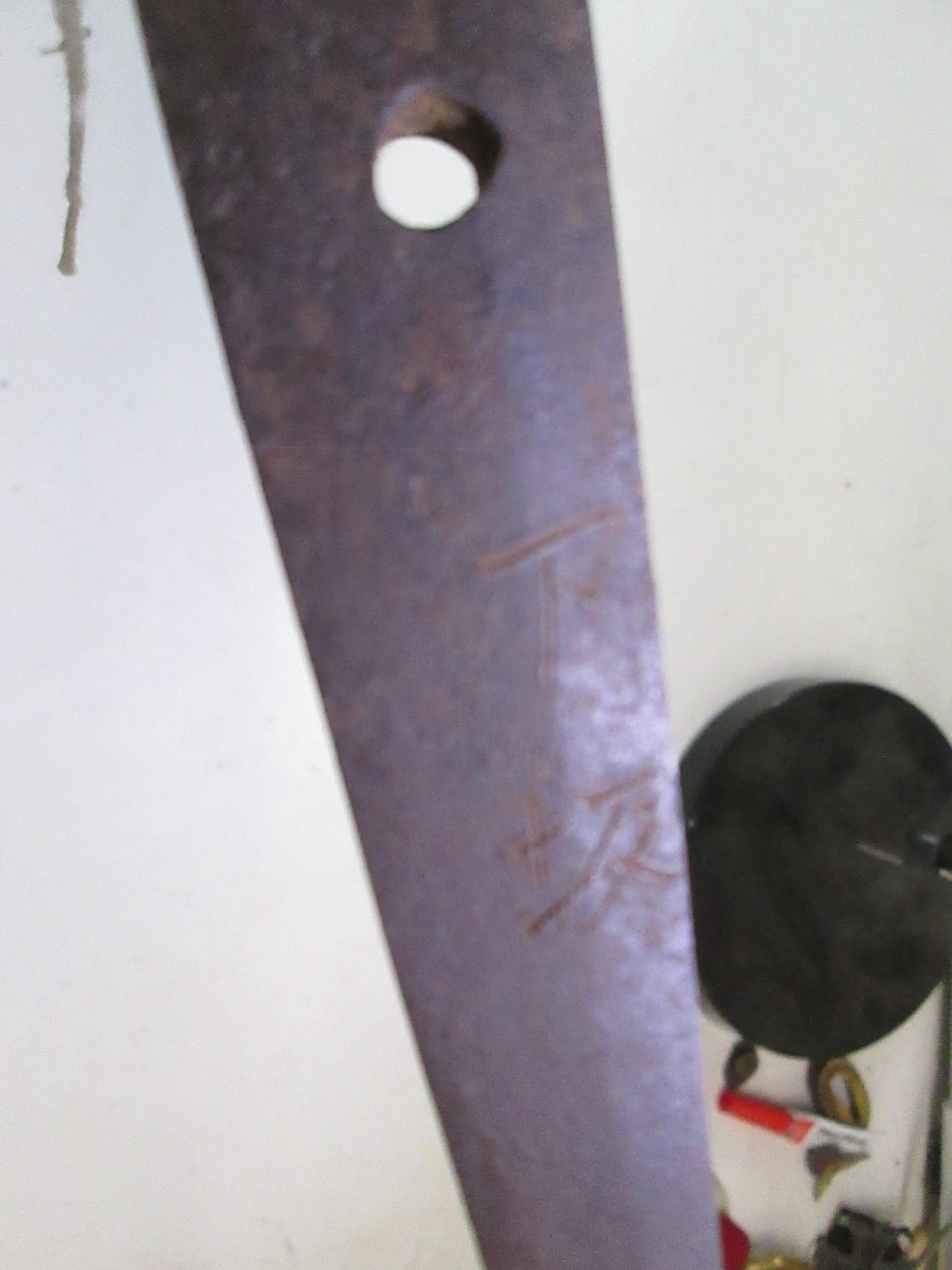 OVER 300 YEARS JAPANESE KATANA SAMURAI SWORD & SCABBARD SIGNED SHIMOSAKA #W44