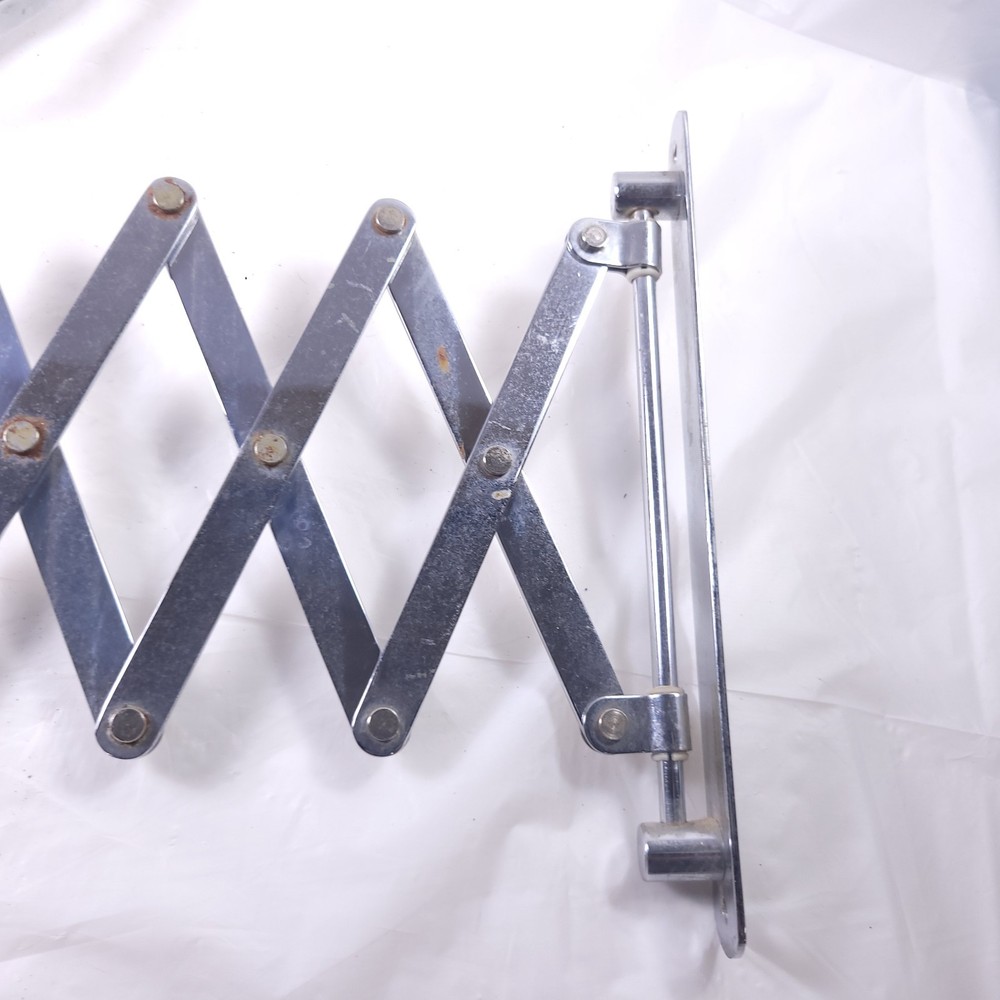 Jerdon Stainless Steel Expandable Wall Mirror