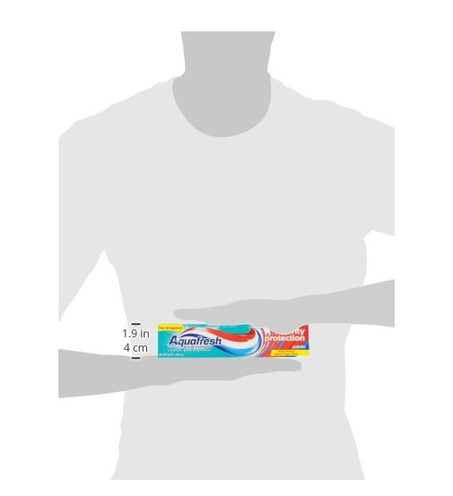 Aquafresh Cavity Protection Fluoride Toothpaste, Cool Mint, 5.6 Oz, 3 Pack