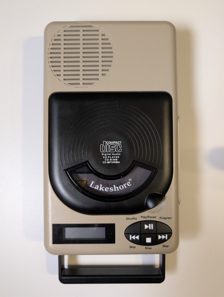 Lakeshore Learning Portable CD Player JJ665 Tested