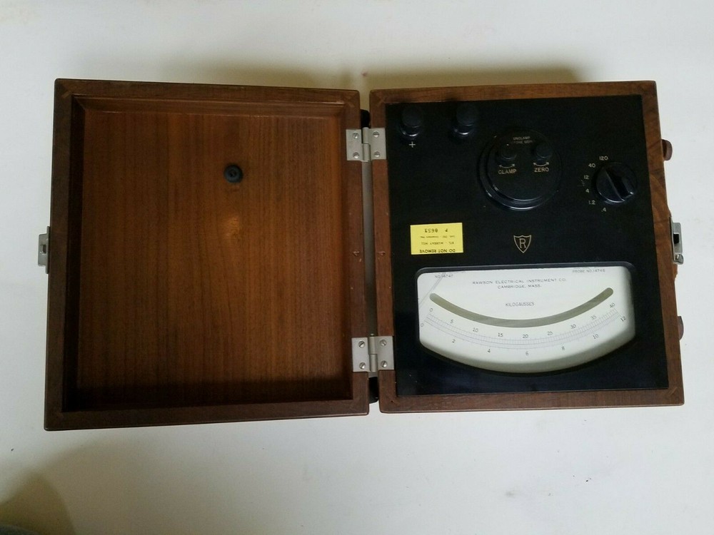Rawson Electrical Instruments KiloGauss Meter Steampunk