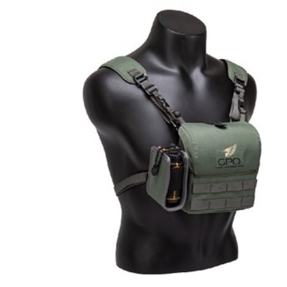 GPO Polariz 10x42 Binocular with Chest Harness and Tripod adapter, NEW, USA WTY