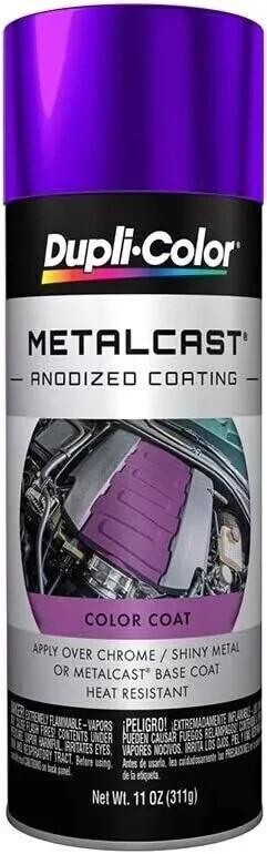 Purple Anodized Coating Spray Can Brake Engine Custom Caliper Paint High Temp
