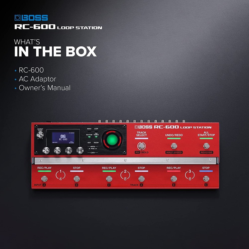 BOSS RC-600 Loop Station Loop Station Looper Guitar Effector