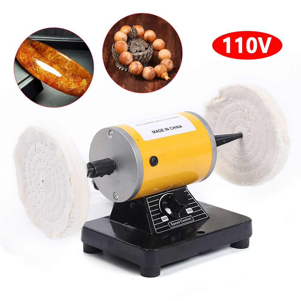 5-Inch Bench Table Top Buffing Machine Polisher Buffer Smoothing Polishing Tool