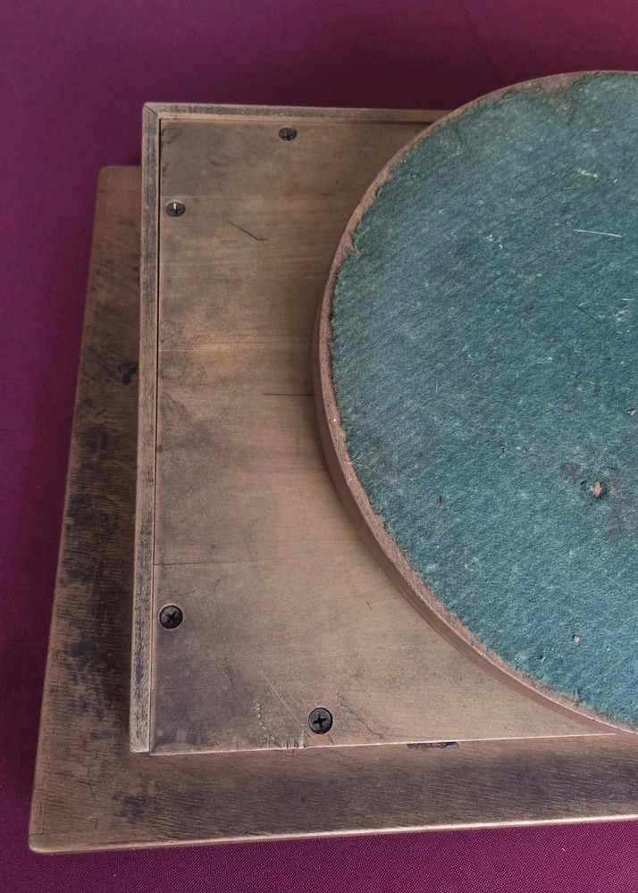 Vintage Original Classroom Solid Wood Rotating Drafting Drawing Table Desk Top