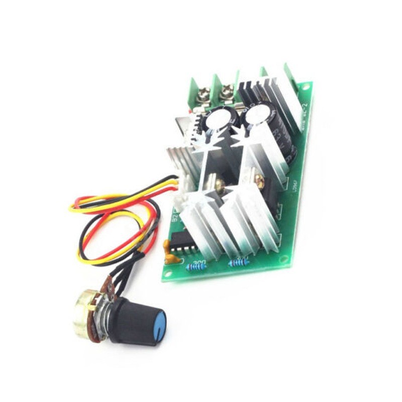DC Motor Speed Controller Adjust Flowing Potentiometer DC10-60V Portable