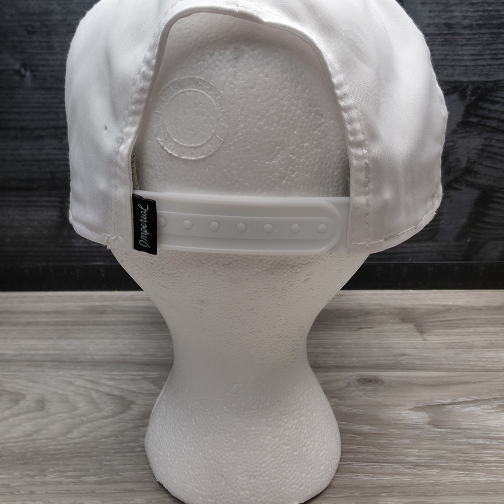 Imperial Golf Hat White - SNAPBACK!