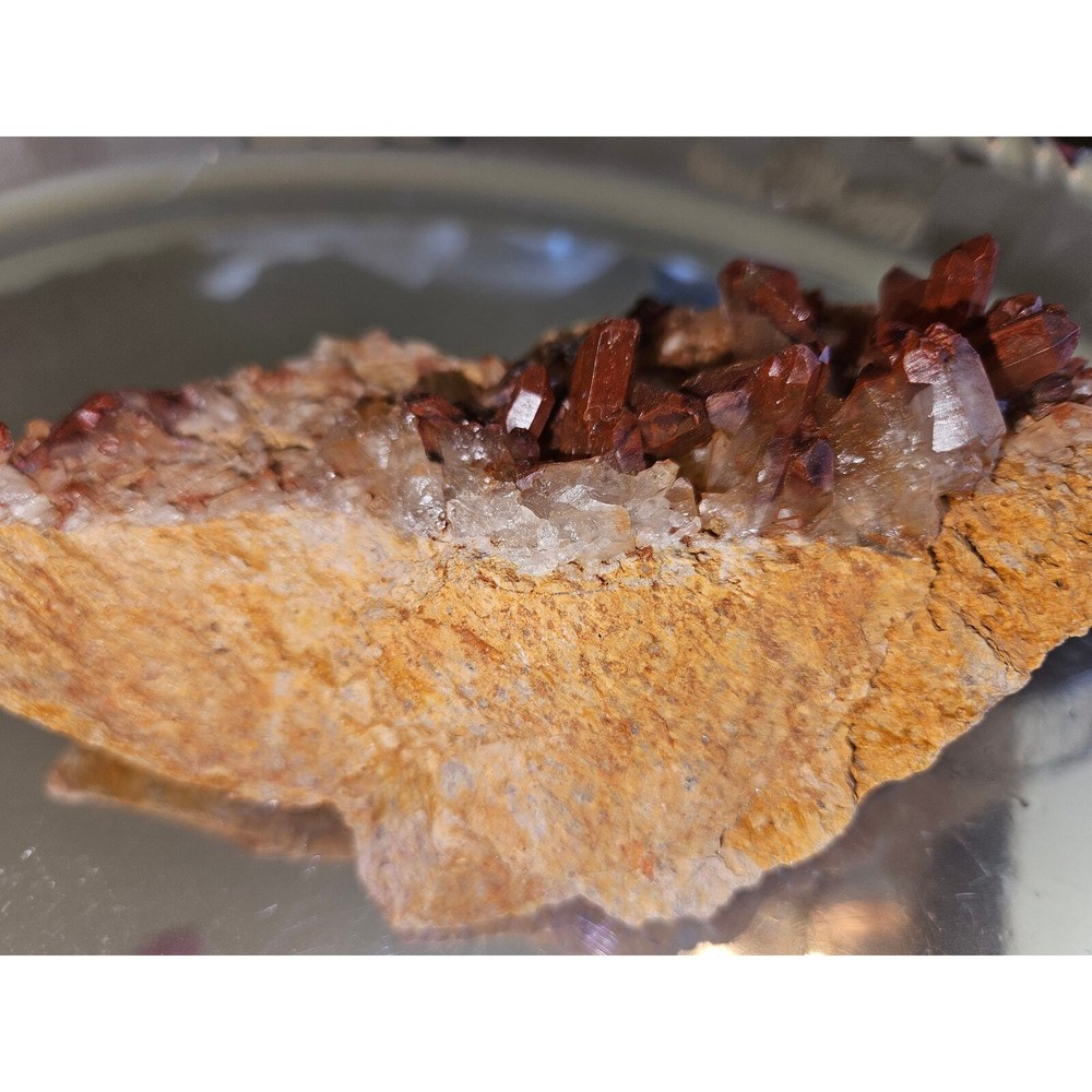 RARE !! Red Quartz Crystals !! Red Quartz !!