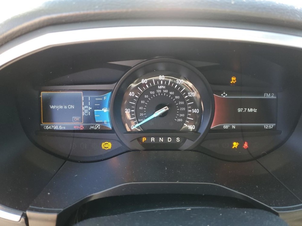 Console Front Floor Titanium Without Automatic Park Fits 19-24 EDGE 4518350