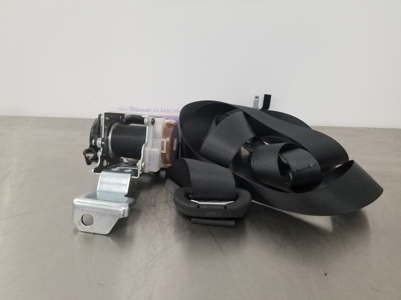 22 2022 NISSAN FRONTIER CREW PASSENGER RIGHT FRONT SEAT BELT RETRACTOR BLACK