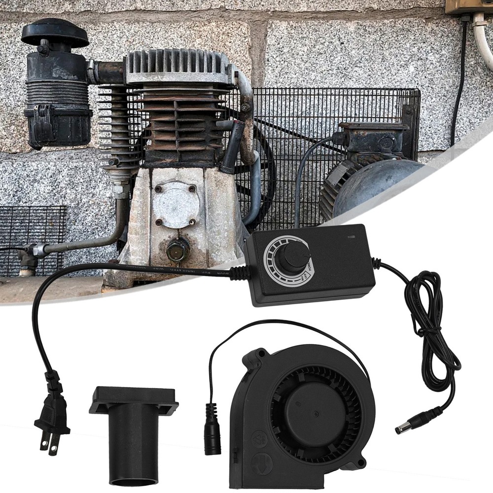 Powerful Airflow for Charcoal Grills 9733 DC Blower with Speed Controller