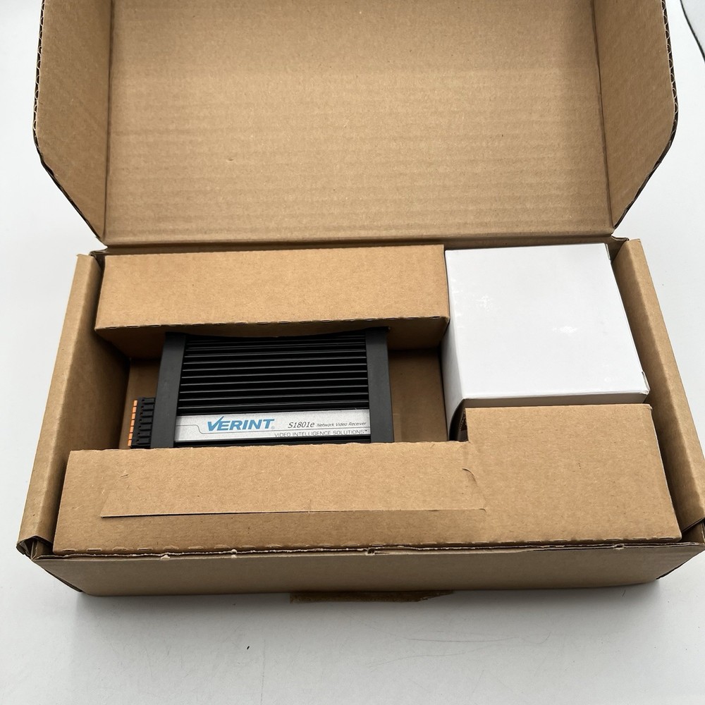 NEW IN BOX!! Verint Video Decoder IP Streams/HDMI Display - S1801E-R-HD